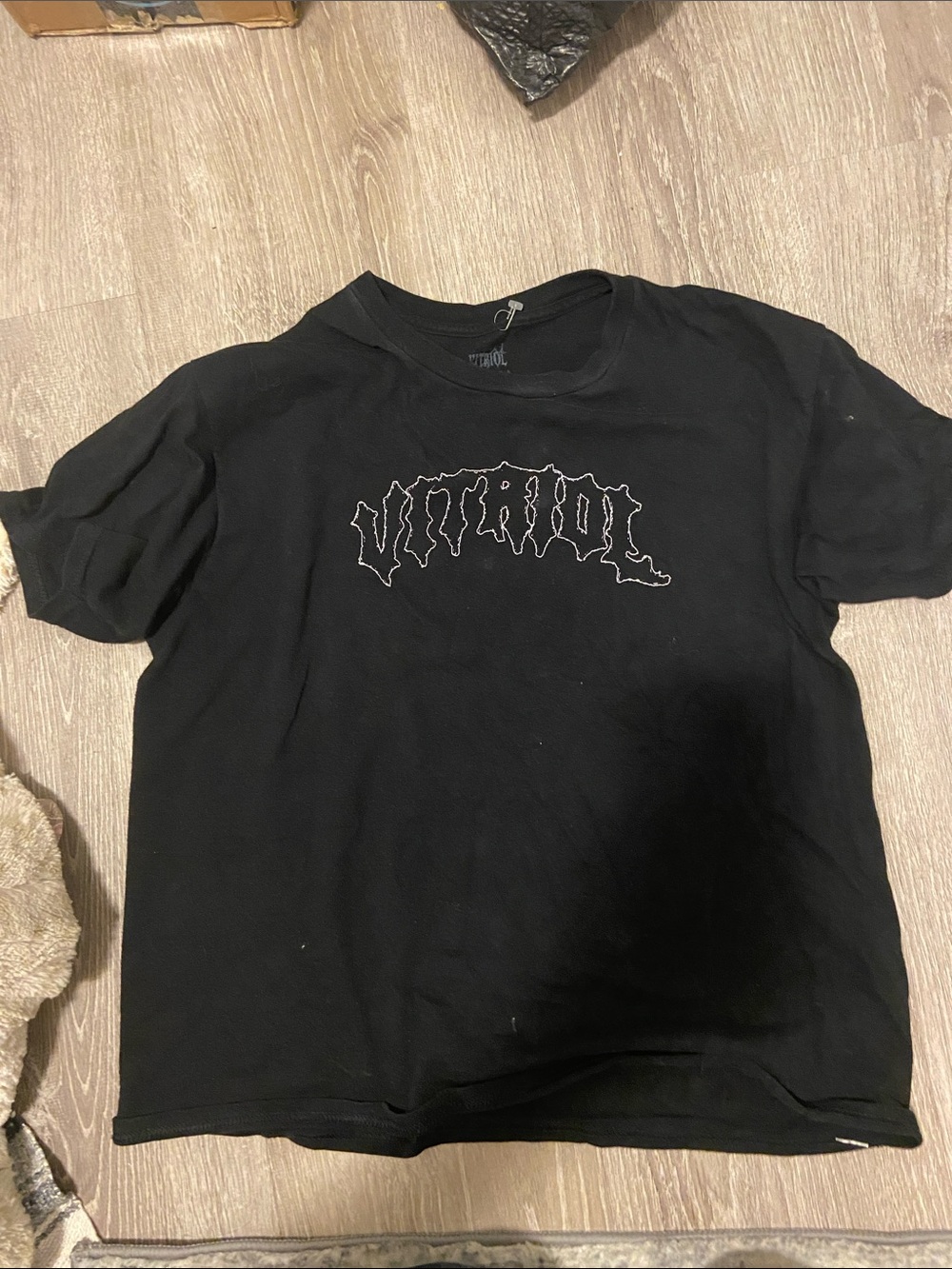 VITRIOL juniors unisex goth graphic tee